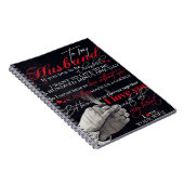 夫最高のへの贈り物 |夫の引用文 ノートブック (右側)