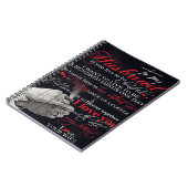 夫最高のへの贈り物 |夫の引用文 ノートブック (左側)