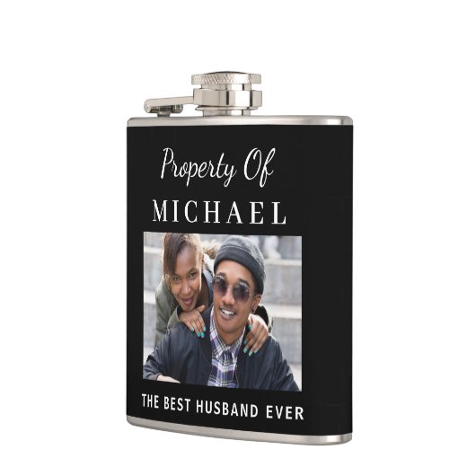 夫最高の写真 フラスク (左)