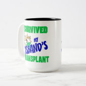 夫生き延びの移植 ツートーンマグカップ (正面左)