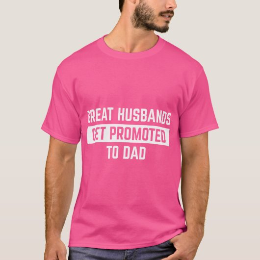夫素晴らしはパパパパに昇進してゲンになる Tシャツ (正面)