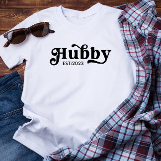 夫結婚の新婚年 Tシャツ