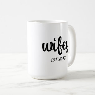 夫結婚の記念日の願い コーヒーマグカップ