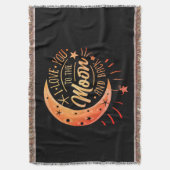 夫結婚妻からの記念日の贈り物 スローブランケット (正面縦)