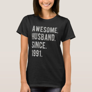 夫結婚Sにとって31素晴らし周年 Tシャツ