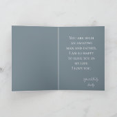 夫親愛オンファザーズデイタイデザイン カード (内部)