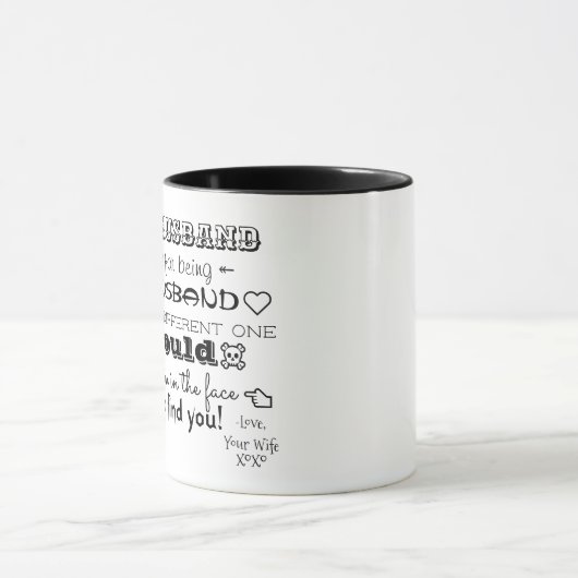 夫親愛マグ マグカップ (中央)