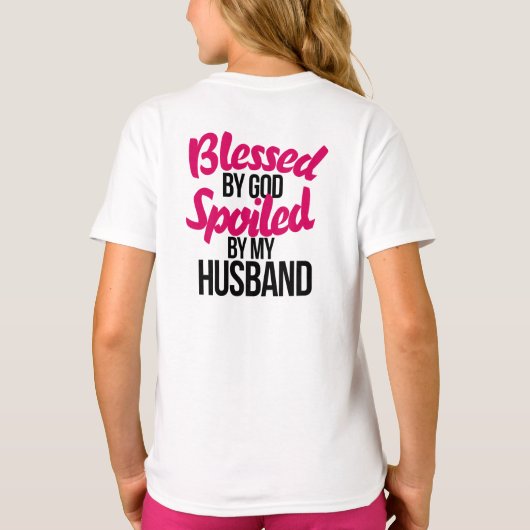 夫賛美に甘やかされた神によって パーカ (裏面)