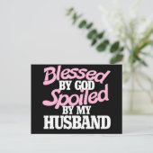 夫賛美に甘やかされた神によって ポストカード (スタンド正面)