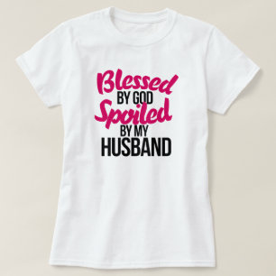 夫賛美に甘やかされた神によって Tシャツ