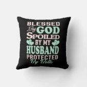 夫賛美妻の家族に甘えて クッション (裏面)