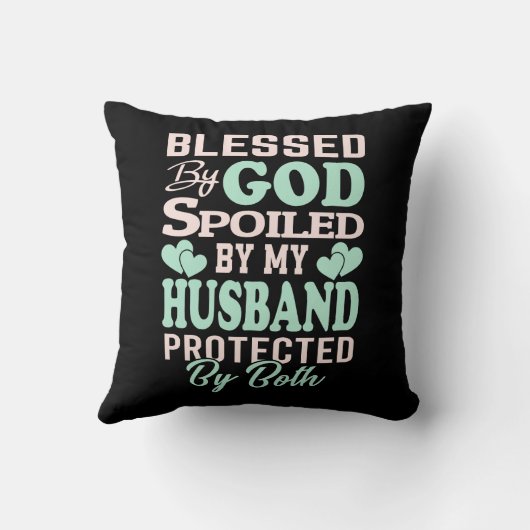 夫賛美妻の家族に甘えて クッション (裏面)