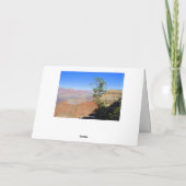 夫、あなたはグランド！、グランドキャニオン誕生日カード カード (裏面)