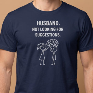 夫。アドバイスは求めていない Tシャツ