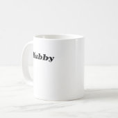 夫 コーヒーマグカップ (正面左)