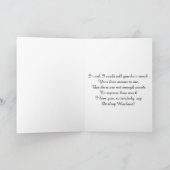 夫/ハッピーバレンタインデー-赤いハート シーズンカード (内部)