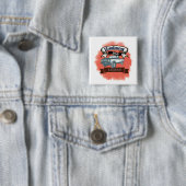 夫 パパ トラック運転手 伝説の男 オールインワン 缶バッジ (インサイチュ)