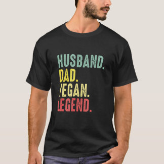 夫 パパ ベジタリアンレジェンド 最高のパパ お義父さん 婚姻 Tシャツ