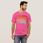 夫 パパ 写真家 伝説 面白い 写真 Tシャツ (正面フル)