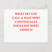 夫 ポストカード (正面)