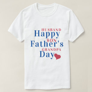 夫、息子、祖父への父の日の贈り物 Tシャツ