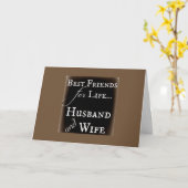 ***夫*** 誕生日に **愛してる** カード (黄色い花)