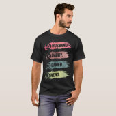 夫 Daddy ゲーマー ヒーロー おもしろ ゲーミング パパ Tシャツ (正面フル)