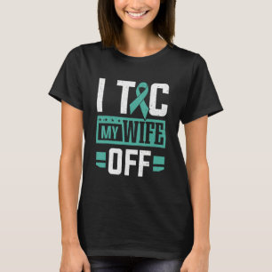 夫Iは妻をオフにトゥレット症候群アワーン Tシャツ