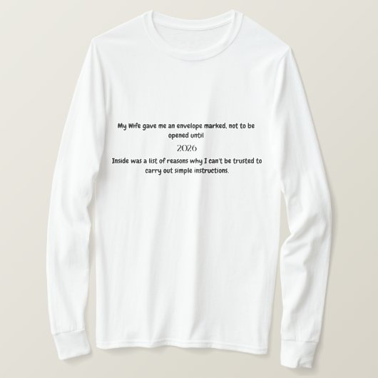 夫Tシャツ Tシャツ (デザイン正面)
