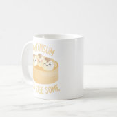 失うぼんやりする – ぼんやりした恋人おもしろいの コーヒーマグカップ (正面左)