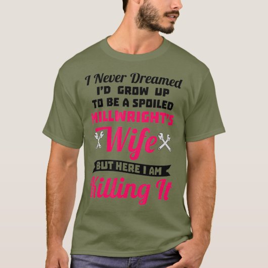 失おもしろいわれた妻 Tシャツ (正面)