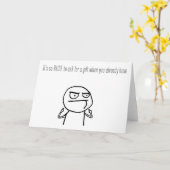 失おもしろい礼な愛と記念日と誕生日 カード (黄色い花)