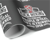 失おもしろい礼な武術アーツボクサー ラッピングペーパー (ロールコーナー)