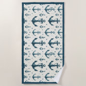 失ったいかり ビーチタオル (正面)