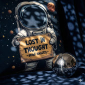 失ったおもしろい考え宇宙宇宙イラストレーション クッション