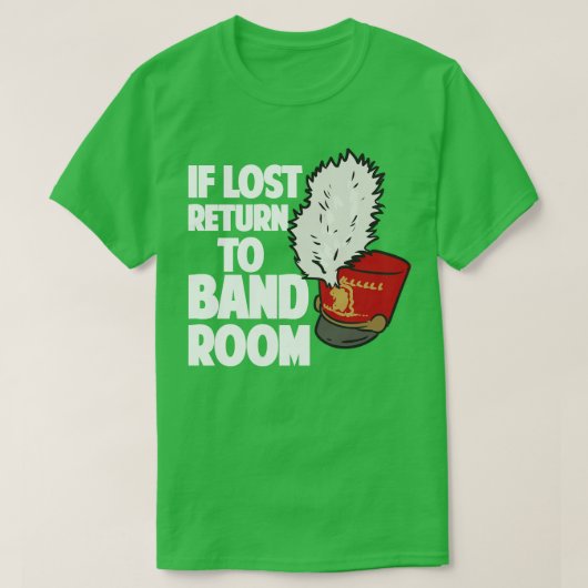 失ったもし軍楽隊に戻る Tシャツ (デザイン正面)