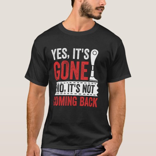 失ったものは戻らない 義肢 Tシャツ (正面)
