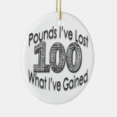 失ったオーナメント100ポンドの セラミックオーナメント (右)