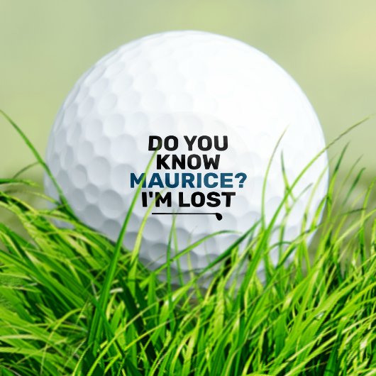 失ったゴルファーパーソナライズされたボール ゴルフボール