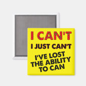 失った冷蔵庫用マグネット能力 マグネット (正面/裏面)