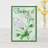 失った大切 カード (黄色い花)