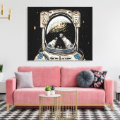 失った宇宙の拡大キャンバス印刷 キャンバスプリント (インサイチュ (リビング))