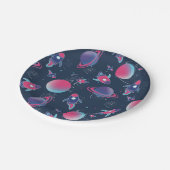 失った宇宙パーティー ペーパープレート (アングル)