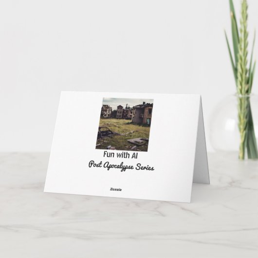 失った宇宙 |放棄された黙示録建物 カード (裏面)