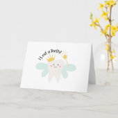 失った歯 カード (黄色い花)