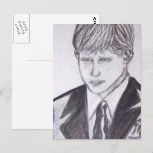 失った男 ポストカード (正面/裏面)