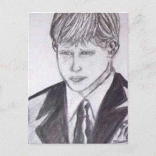 失った男 ポストカード (正面)