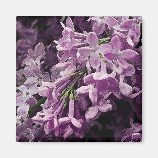 失った薄紫 マグネット (正面)