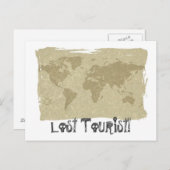 失った観光客!ポストカード ポストカード (正面/裏面)