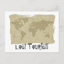 失った観光客!ポストカード ポストカード